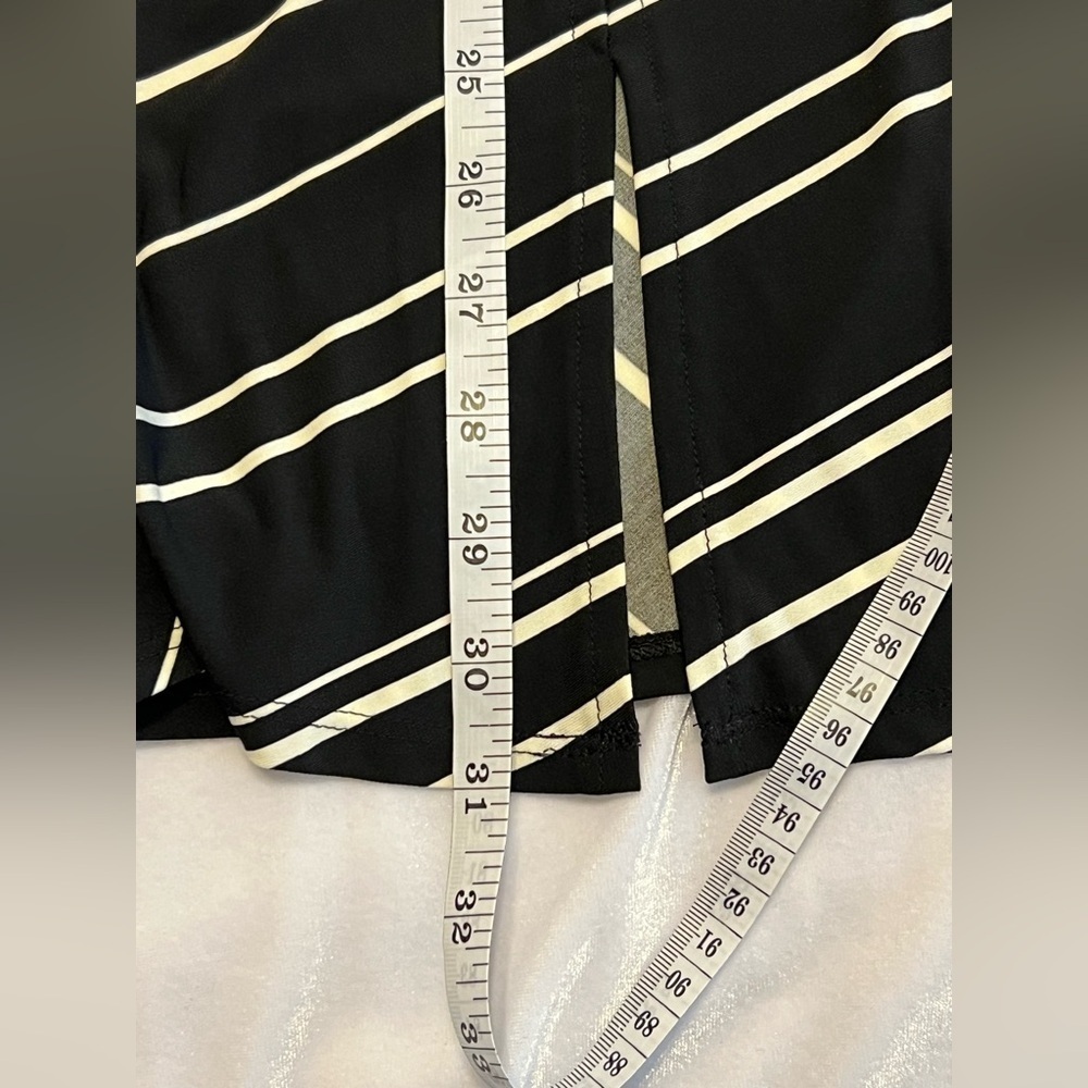 WHBM Black and White Striped Dress - Picture 7 of 7